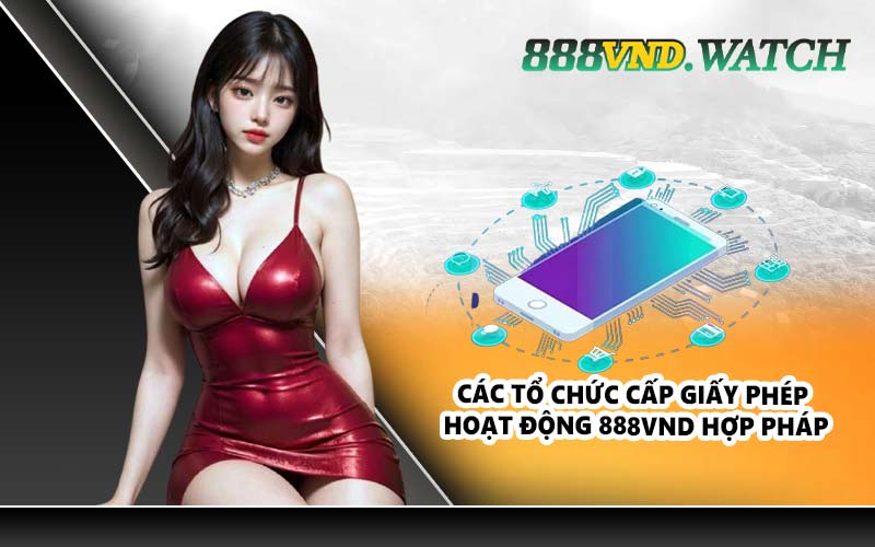 Các tổ chức cấp giấy phép hoạt động 888VND hợp pháp